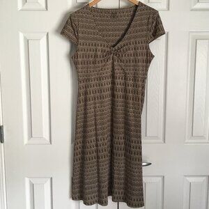Toad & Co Brown Cotton Sundress